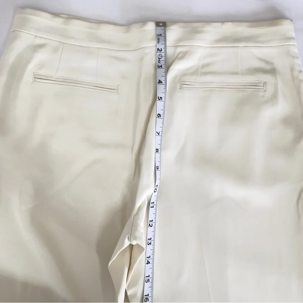 RAG & BONE New York Women’s Size 10 Cream Straight Legged Tailored Suit Pants